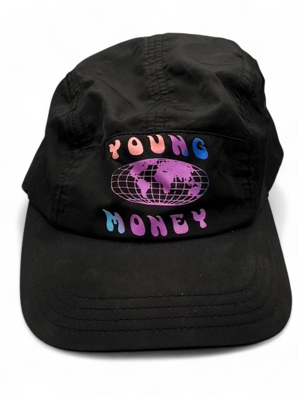 Young Money Black Graphic Cap